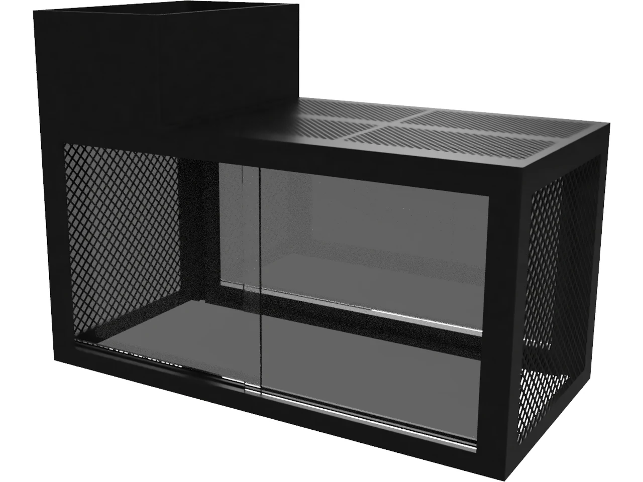 Tank Top 10G Storm lid with integrated fogger creating atmospheric mist